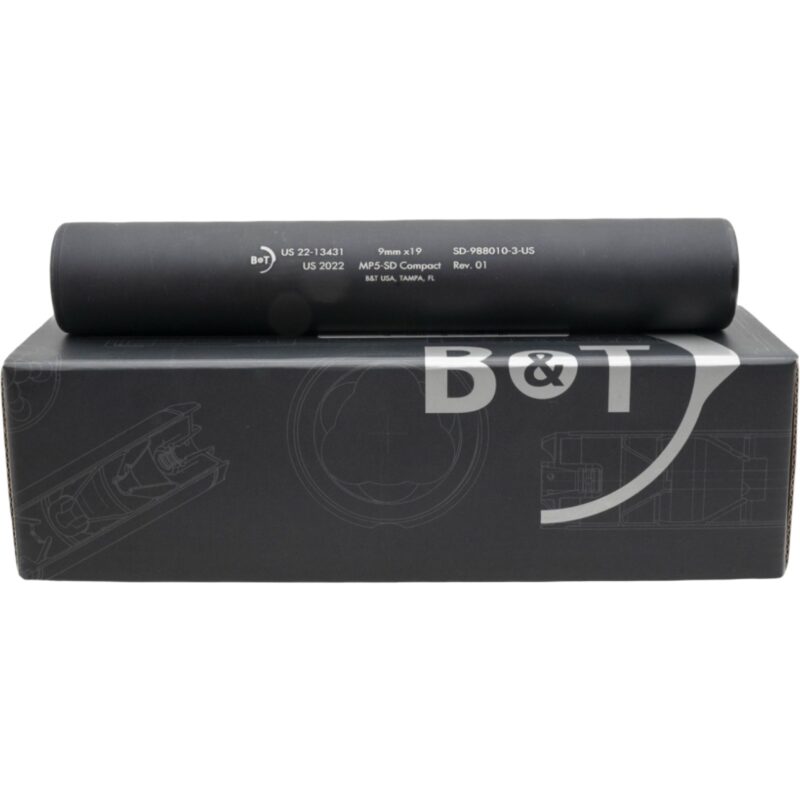 B&T / HK MP5SD COMPACT SUPPRESSOR, 9MM | RARE Discontinued Legacy Version