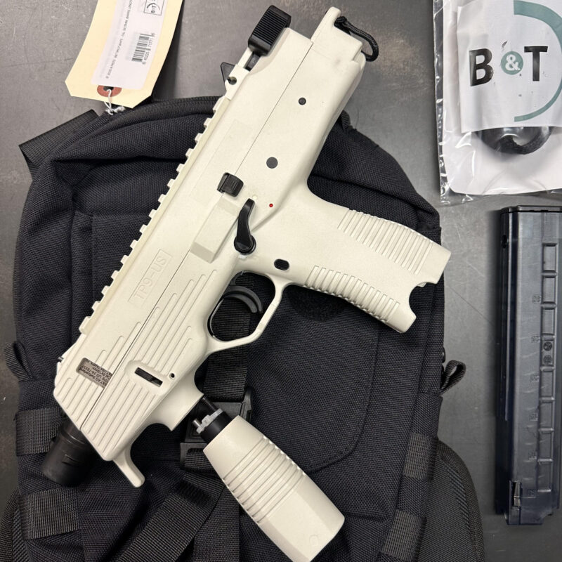 B&T TP9 Stormtrooper White PROTOTYPE Pistol Stark White